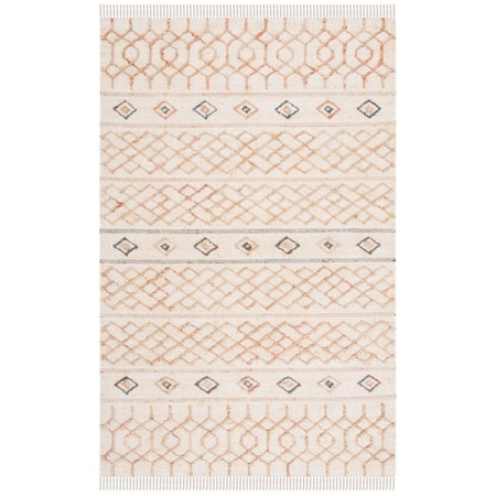 Safavieh 5 x 8 ft. Natural Fiber Global Hand Loomed Rectangle Rug Natural & Ivory NFB403A-5